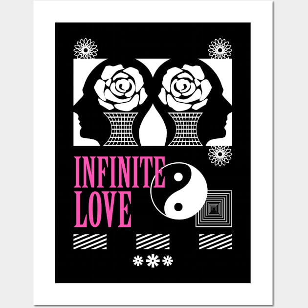 Infinite love Wall Art by jeffartph